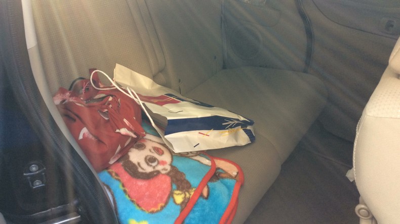 内装後方シート