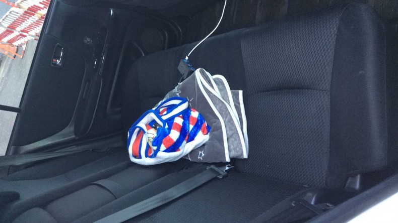 内装後方シート