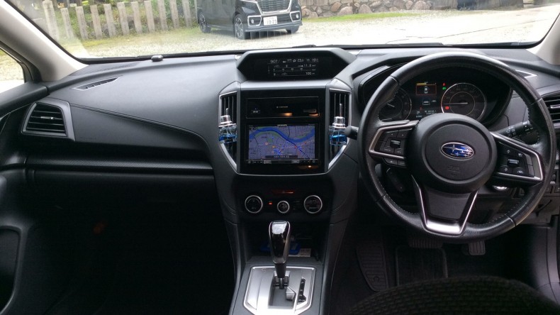 内装インパネ全体