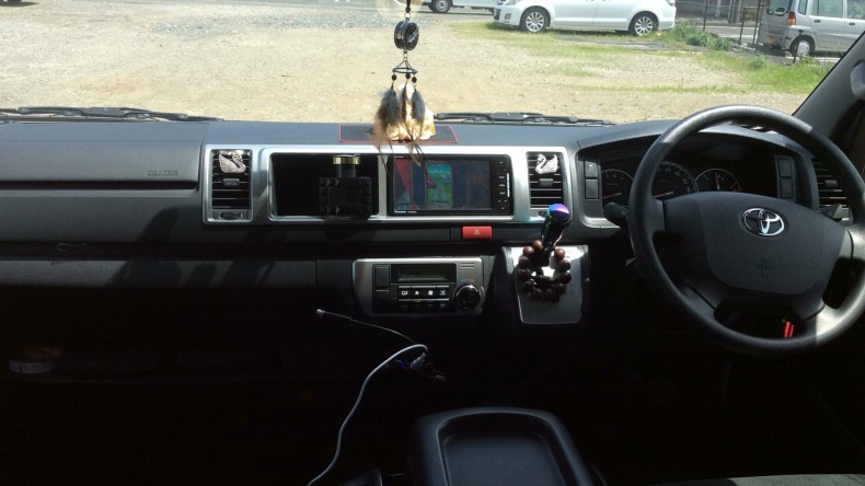 内装インパネ全体