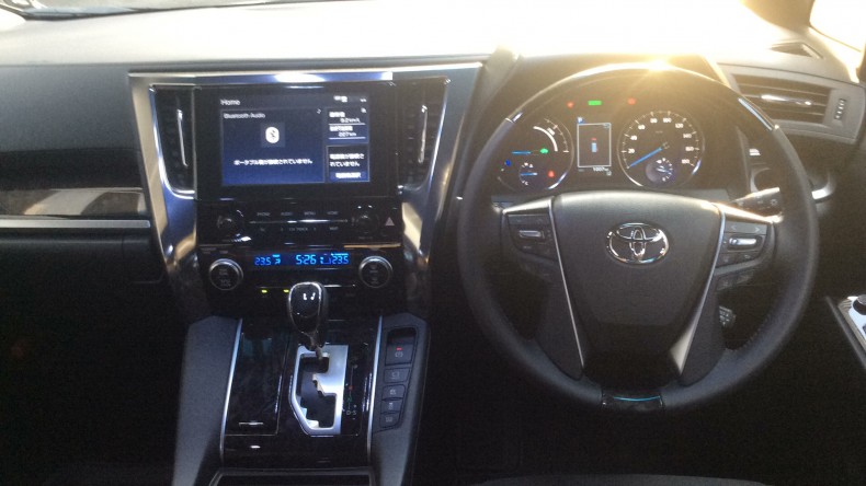 内装インパネ全体