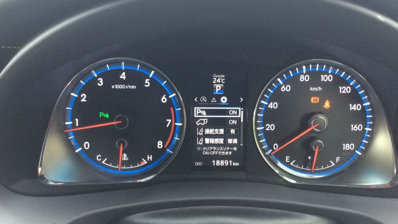 内装メーター