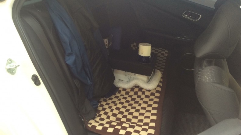 内装後方シート