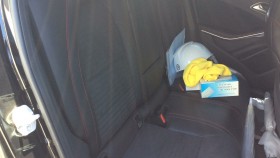 内装後方シート