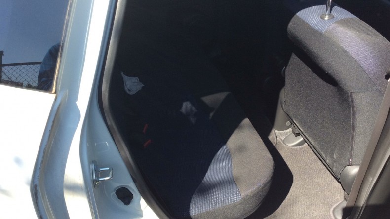 内装後方シート