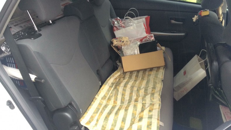 内装後方シート