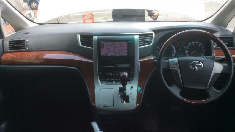 内装インパネ全体