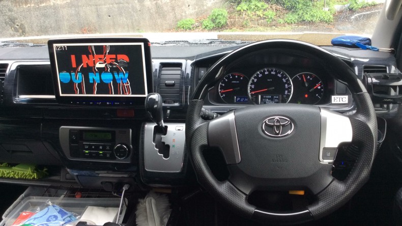 内装インパネ全体