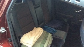 内装後方シート