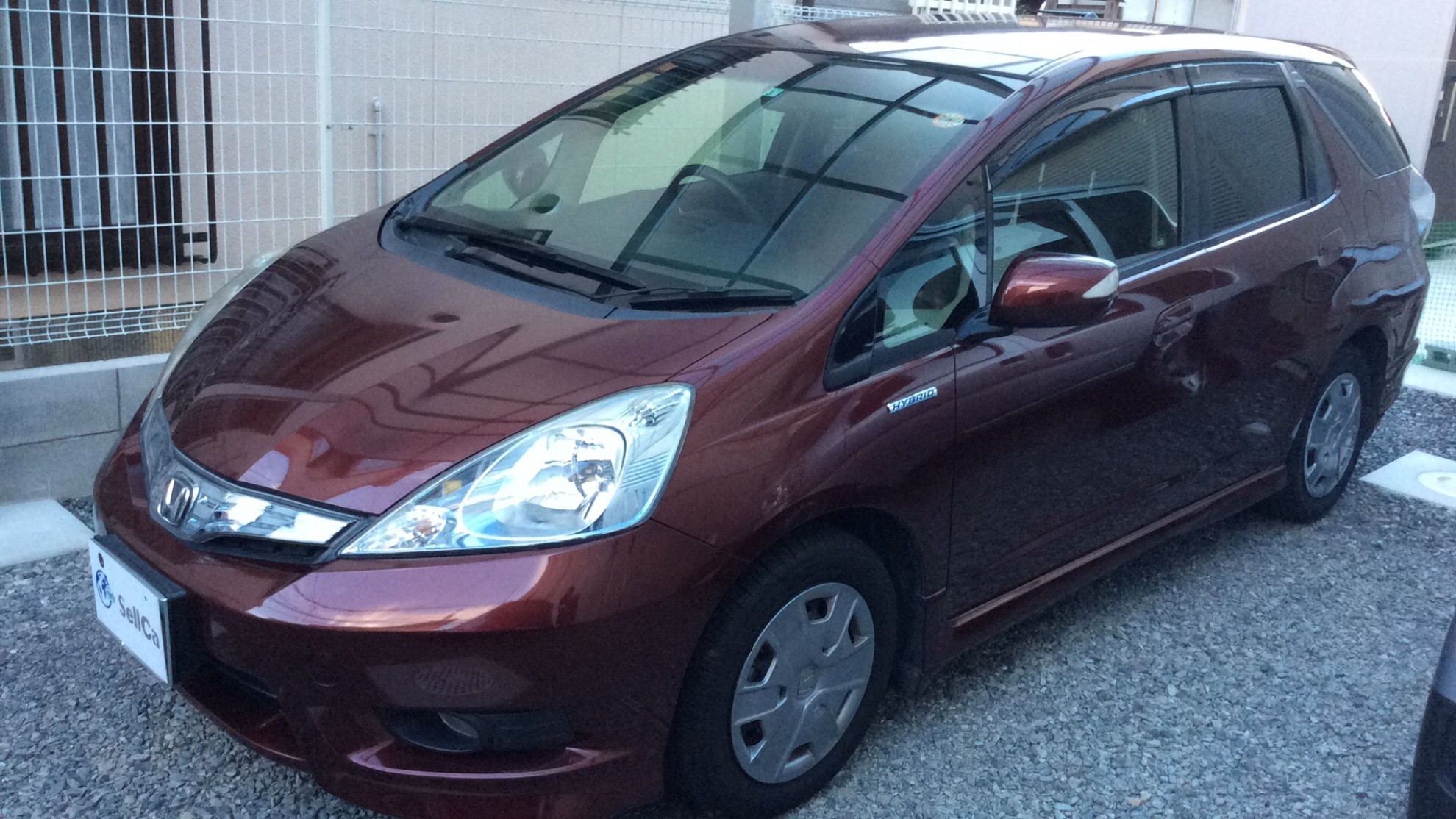 ホンダ フィットシャトルハイブリッドの売買実績画像