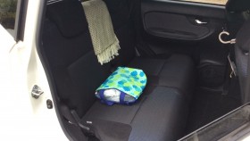 内装後方シート