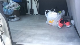 内装後方シート