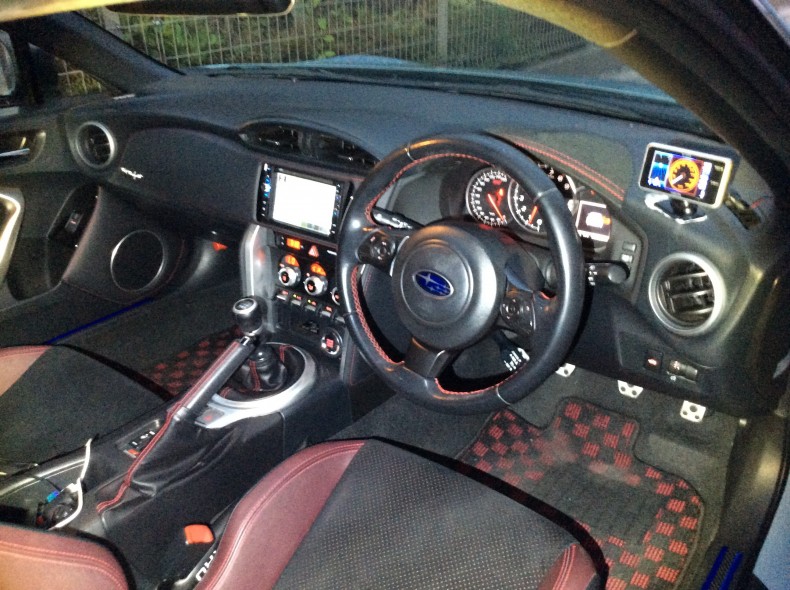 内装インパネ全体