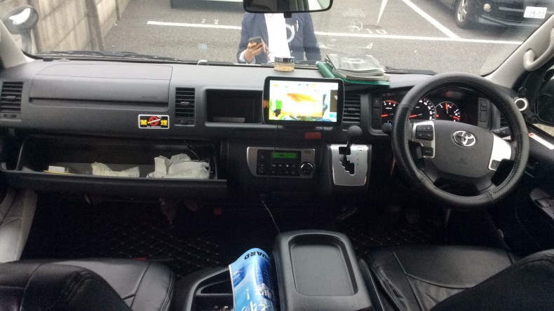 内装インパネ全体