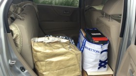 内装後方シート