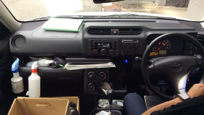 内装インパネ全体