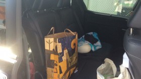 内装後方シート