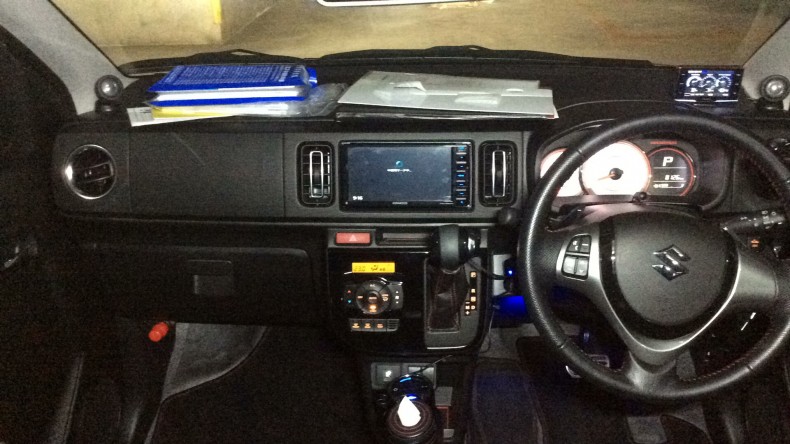 内装インパネ全体