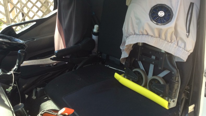 内装後方シート