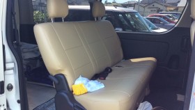 内装後方シート