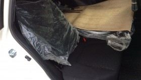 内装後方シート