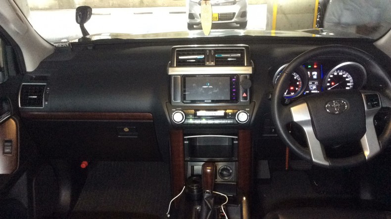 内装インパネ全体