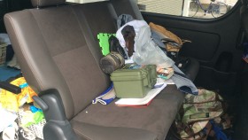 内装後方シート