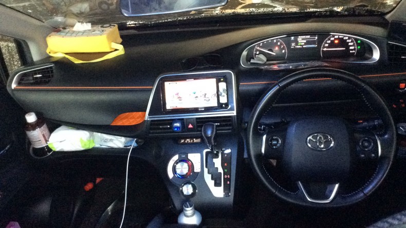 内装インパネ全体