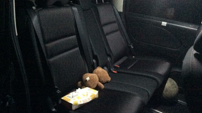 内装後方シート