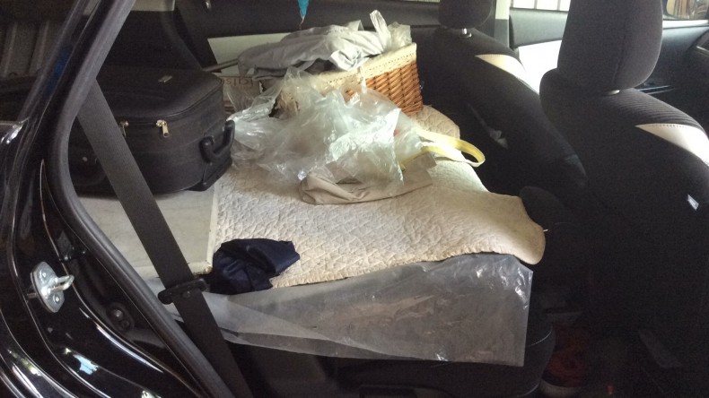 内装後方シート