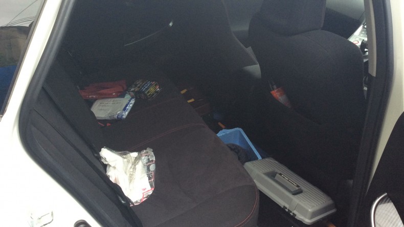 内装後方シート