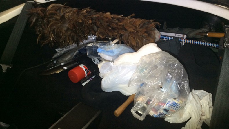 内装後方シート