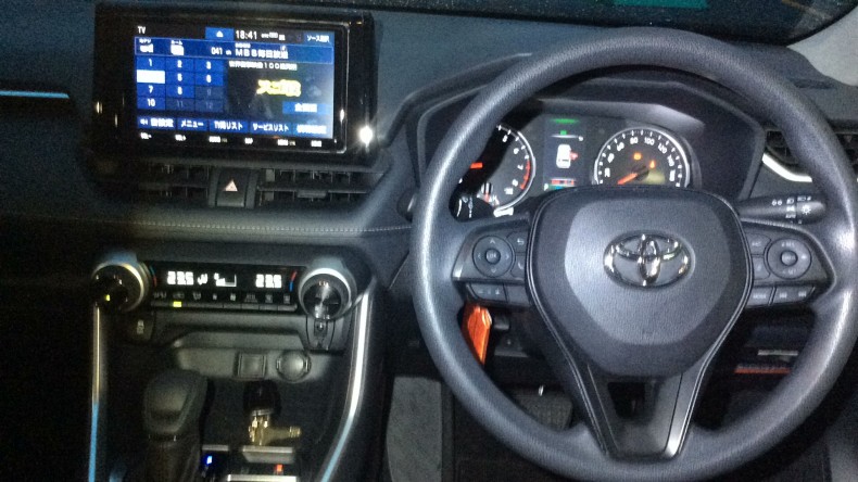 内装インパネ全体