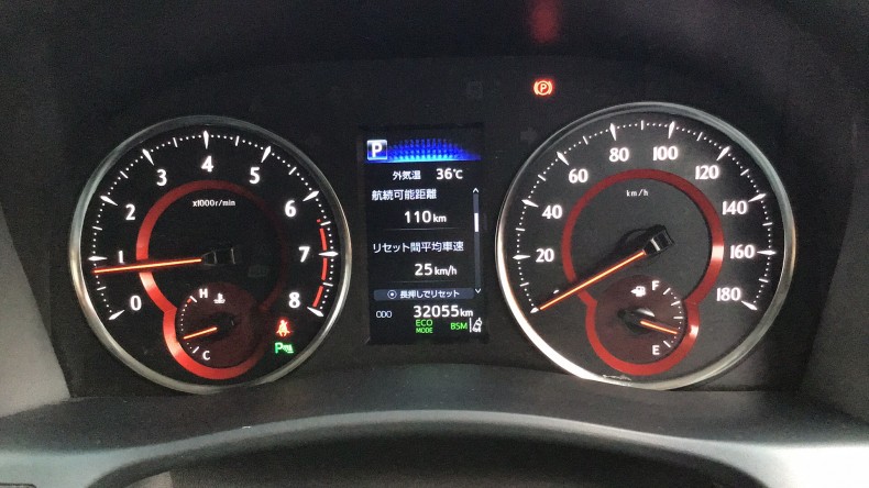 内装メーター