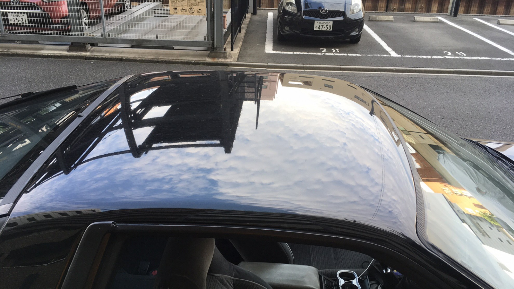 正面ルーフ