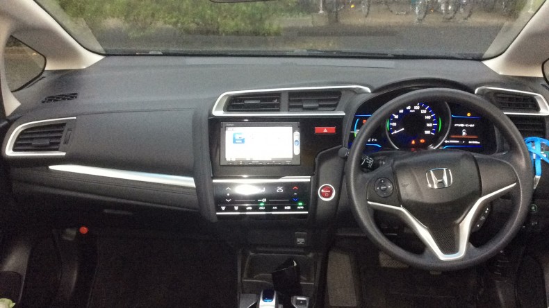 内装インパネ全体