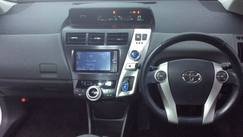 内装インパネ全体