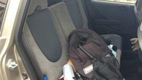 内装後方シート