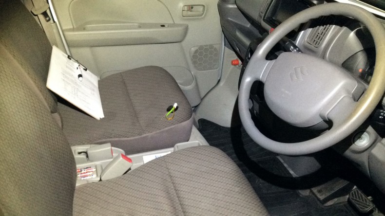 内装前方シート