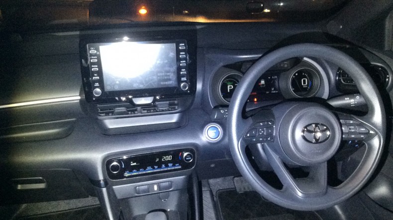 内装インパネ全体