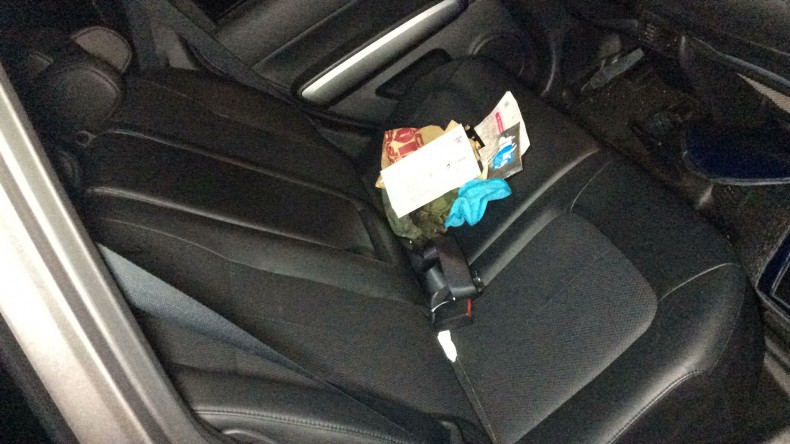 内装後方シート