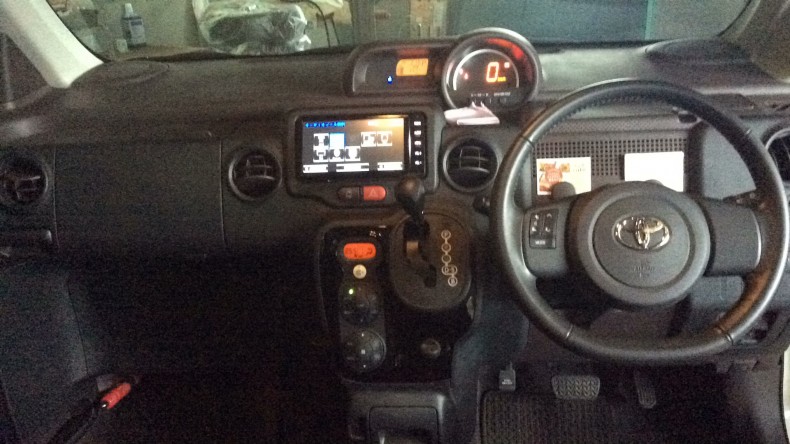 内装インパネ全体