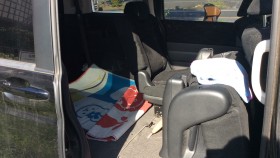 内装後方シート