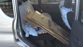 内装後方シート