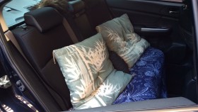 内装後方シート