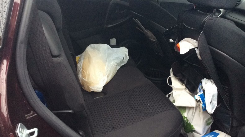 内装後方シート