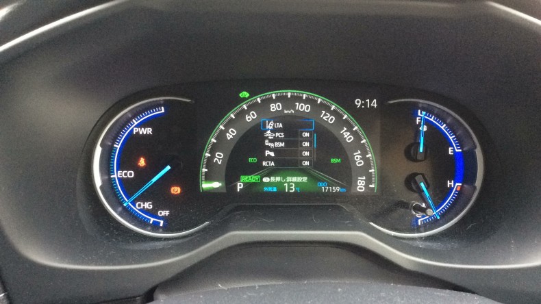 内装メーター