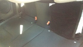 内装後方シート