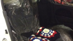 内装後方シート