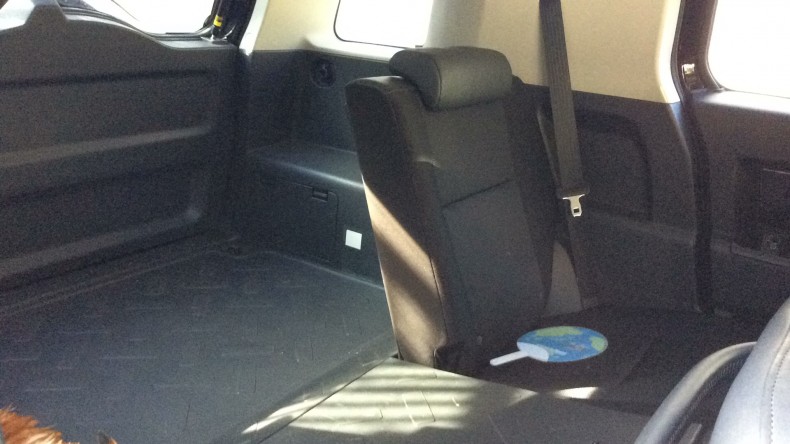 内装後方シート